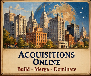 Acquisitions Online illustrated card